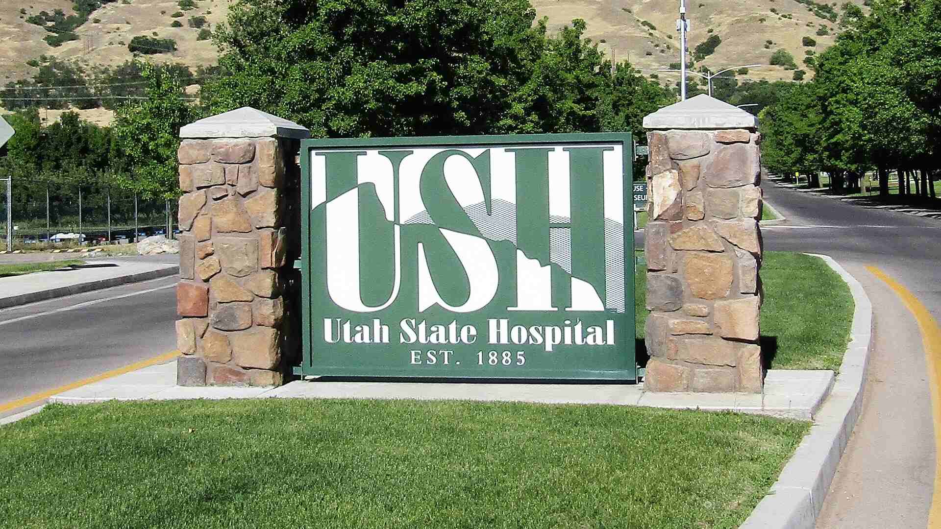 Utah State Hospital Campus Sign